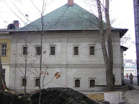 каменные палаты 17 века в Овчинниковой слободе
